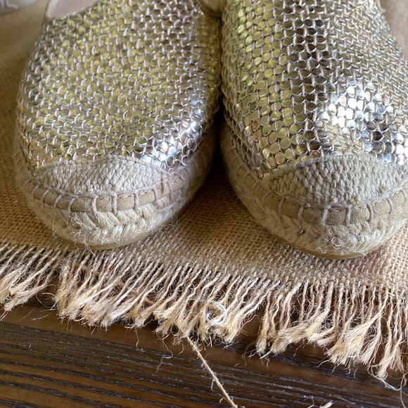 Gold Espadrilles - Picture 6 of 12